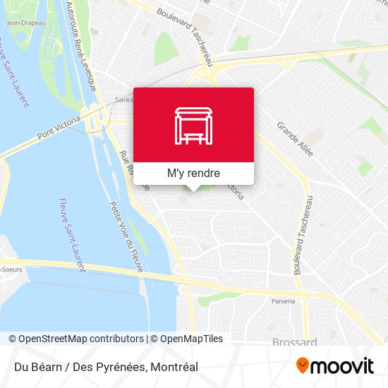 Du Béarn / Des Pyrénées plan