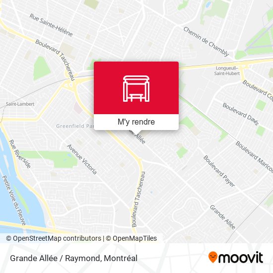 Grande Allée / Raymond plan
