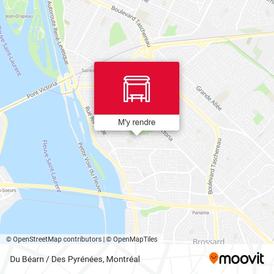 Du Béarn / Des Pyrénées plan
