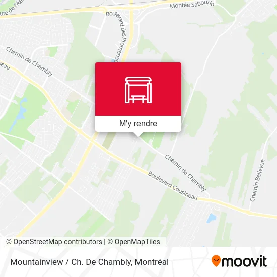 Mountainview / Ch. De Chambly plan