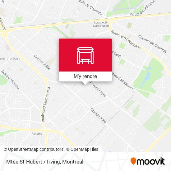 Mtée St-Hubert / Irving plan
