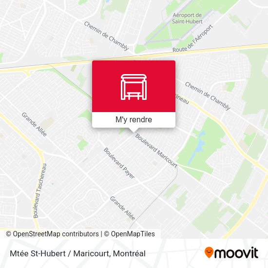 Mtée St-Hubert / Maricourt plan