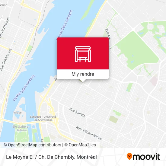 Le Moyne E. / Ch. De Chambly plan