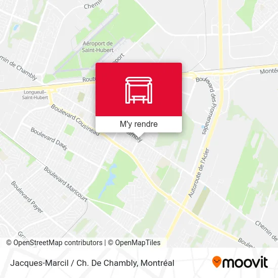 Jacques-Marcil / Ch. De Chambly plan