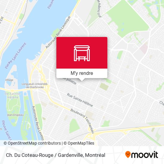 Ch. Du Coteau-Rouge / Gardenville plan