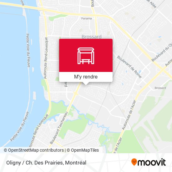 Oligny / Ch. Des Prairies plan
