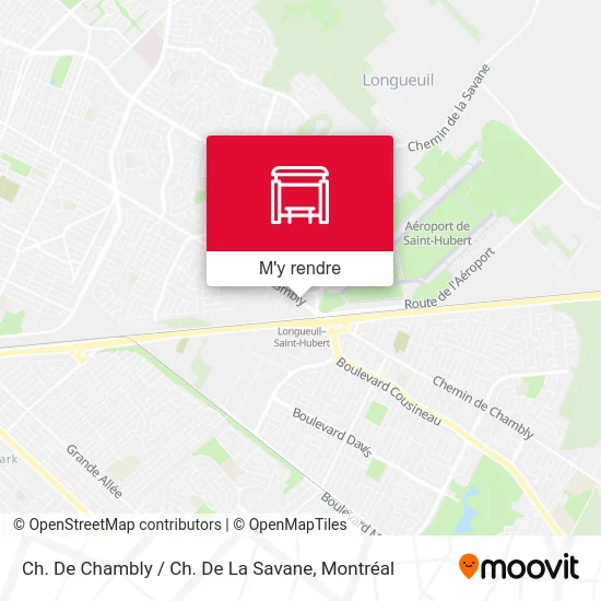 Ch. De Chambly / Ch. De La Savane plan