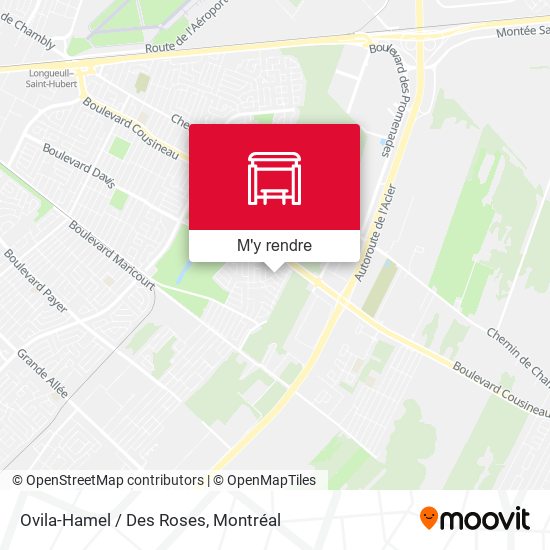 Ovila-Hamel / Des Roses plan