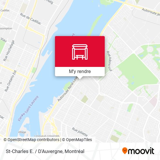 St-Charles E. / D'Auvergne plan
