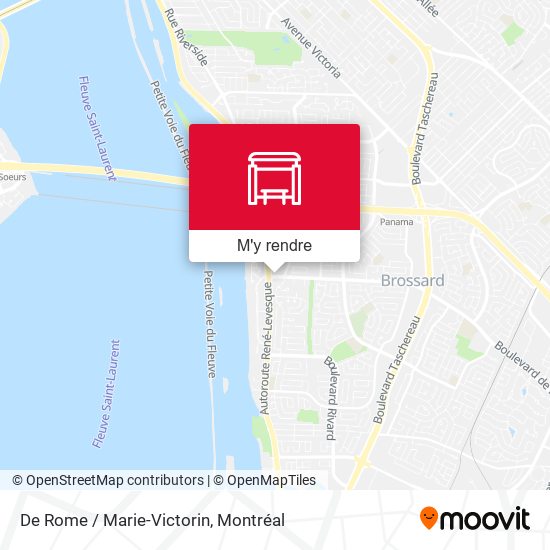 De Rome / Marie-Victorin plan