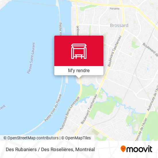 Des Rubaniers / Des Roselières plan