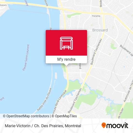 Marie-Victorin / Ch. Des Prairies plan