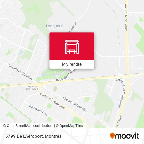 5799 De L'Aéroport plan