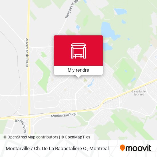 Montarville / Ch. De La Rabastalière O. plan