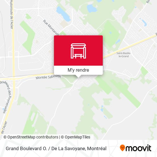 Grand Boulevard O. / De La Savoyane plan
