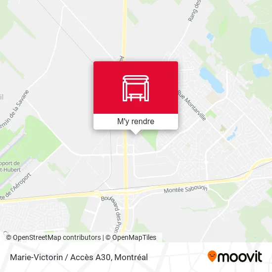 Marie-Victorin / Accès A30 plan