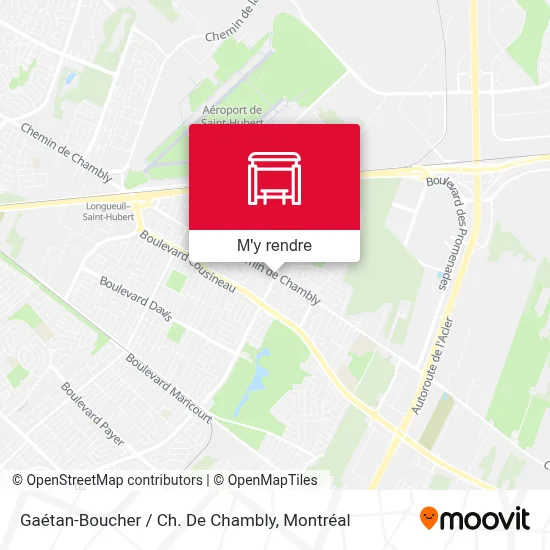 Gaétan-Boucher / Ch. De Chambly plan