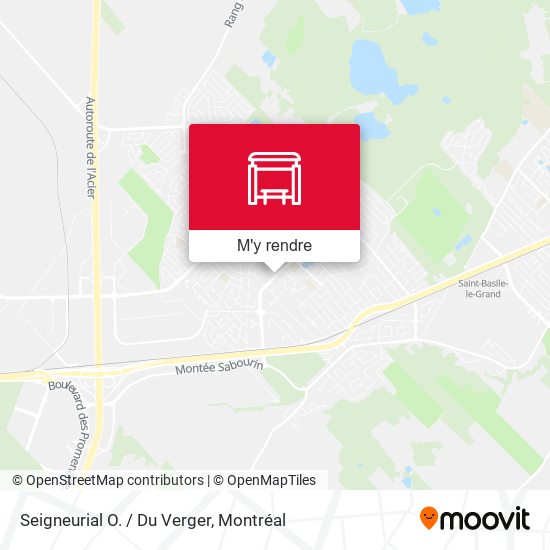 Seigneurial O. / Du Verger plan