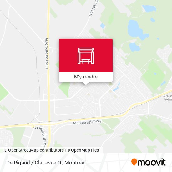 De Rigaud / Clairevue O. plan