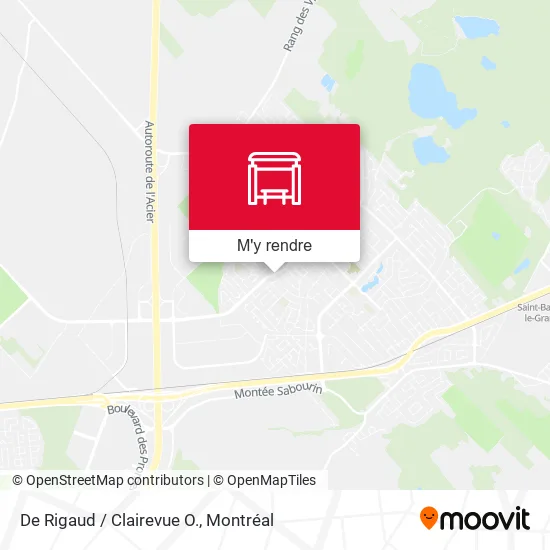 De Rigaud / Clairevue O. plan