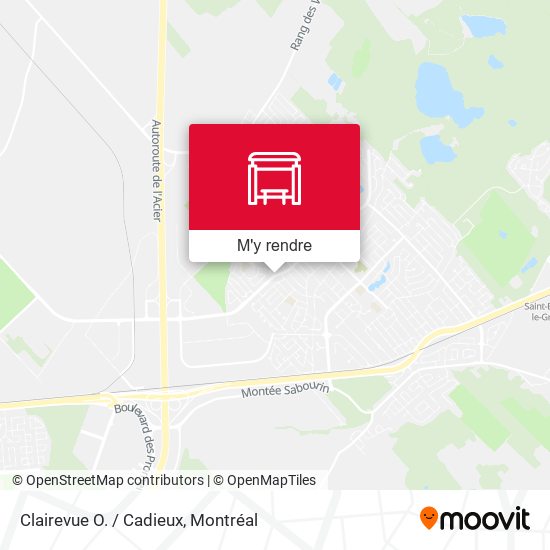 Clairevue O. / Cadieux plan