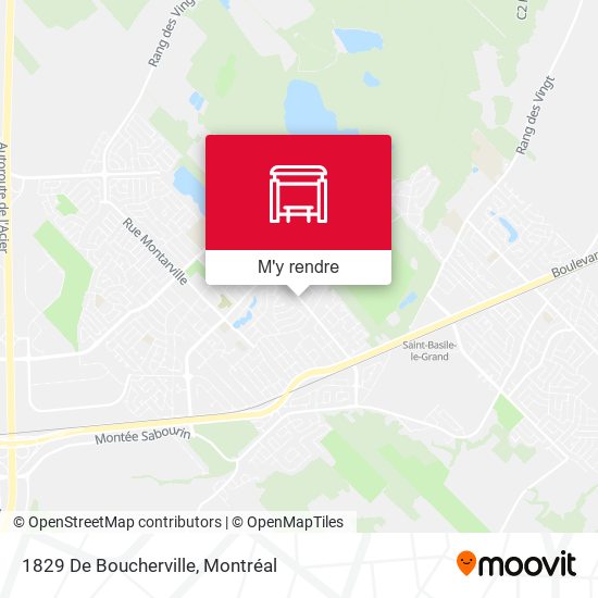 1829 De Boucherville plan