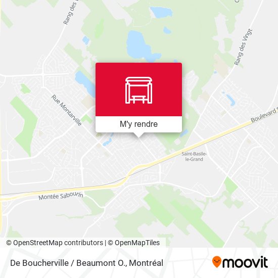 De Boucherville / Beaumont O. plan
