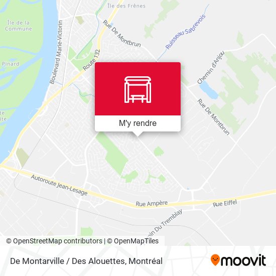 De Montarville / Des Alouettes plan