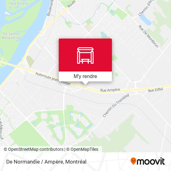 De Normandie / Ampère plan