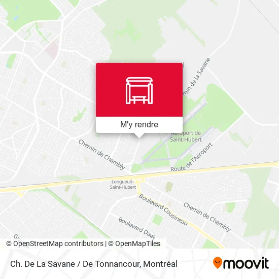 Ch. De La Savane / De Tonnancour plan