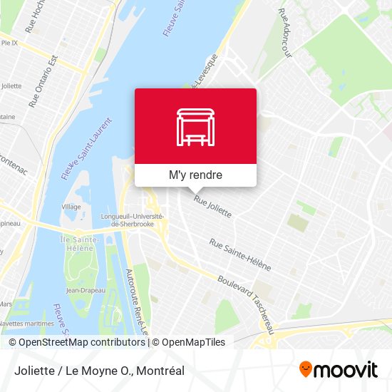 Joliette / Le Moyne O. plan