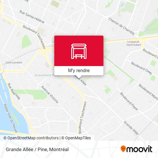 Grande Allée / Pine plan