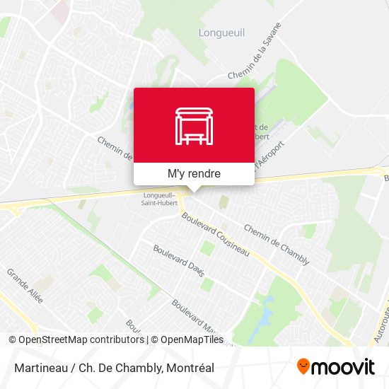 Martineau / Ch. De Chambly plan
