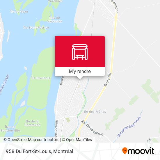 958 Du Fort-St-Louis plan