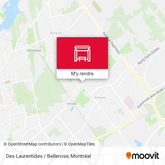 Des Laurentides / Bellerose plan
