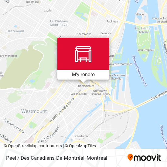 Peel / Des Canadiens-De-Montréal plan