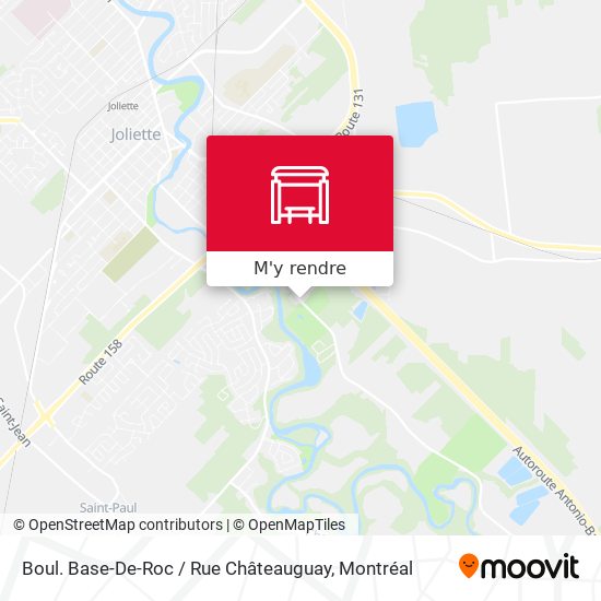 Boul. Base-De-Roc / Rue Châteauguay plan