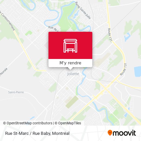 Rue St-Marc / Rue Baby plan