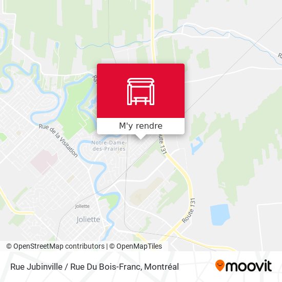 Rue Jubinville / Rue Du Bois-Franc plan