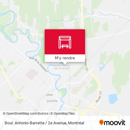 Boul. Antonio-Barrette / 2e Avenue plan
