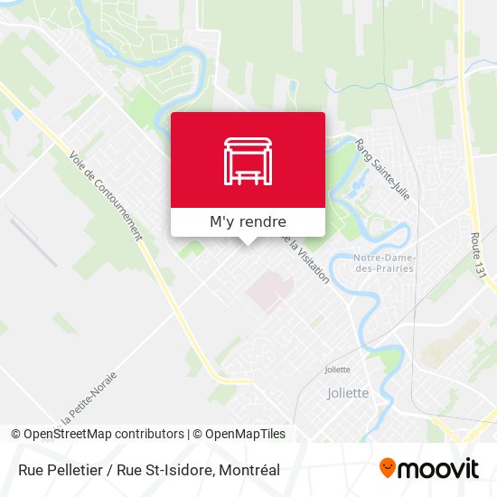 Rue Pelletier / Rue St-Isidore plan