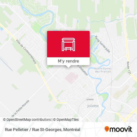 Rue Pelletier / Rue St-Georges plan