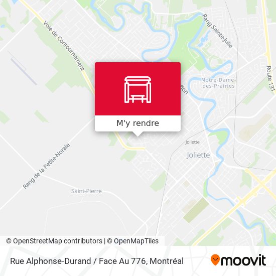 Rue Alphonse-Durand / Face Au 776 plan
