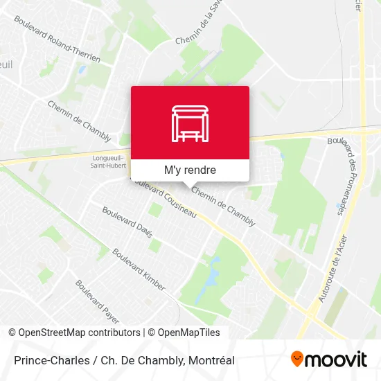 Prince-Charles / Ch. De Chambly plan