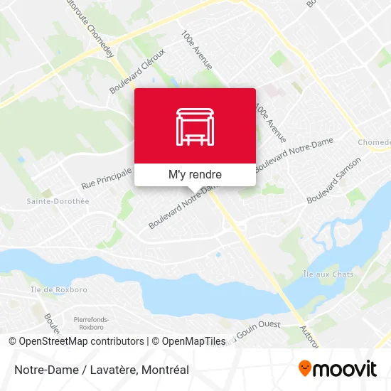 Notre-Dame / Lavatère plan