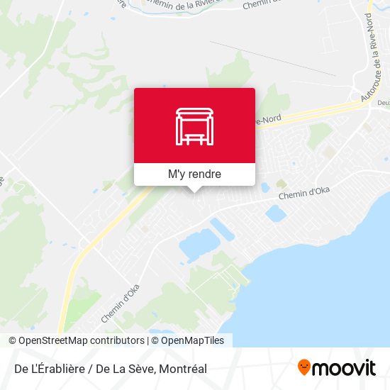 De L'Érablière / De La Sève plan