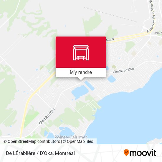 De L'Érablière / D'Oka plan