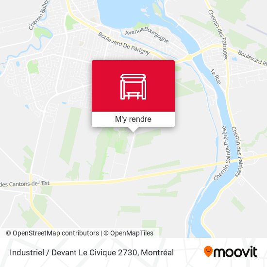 Industriel / Devant Le Civique 2730 plan