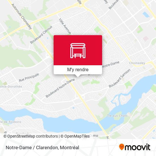Notre-Dame / Clarendon plan