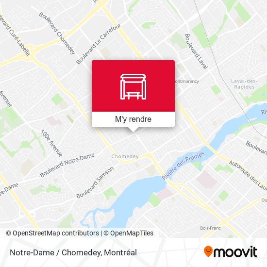 Notre-Dame / Chomedey plan